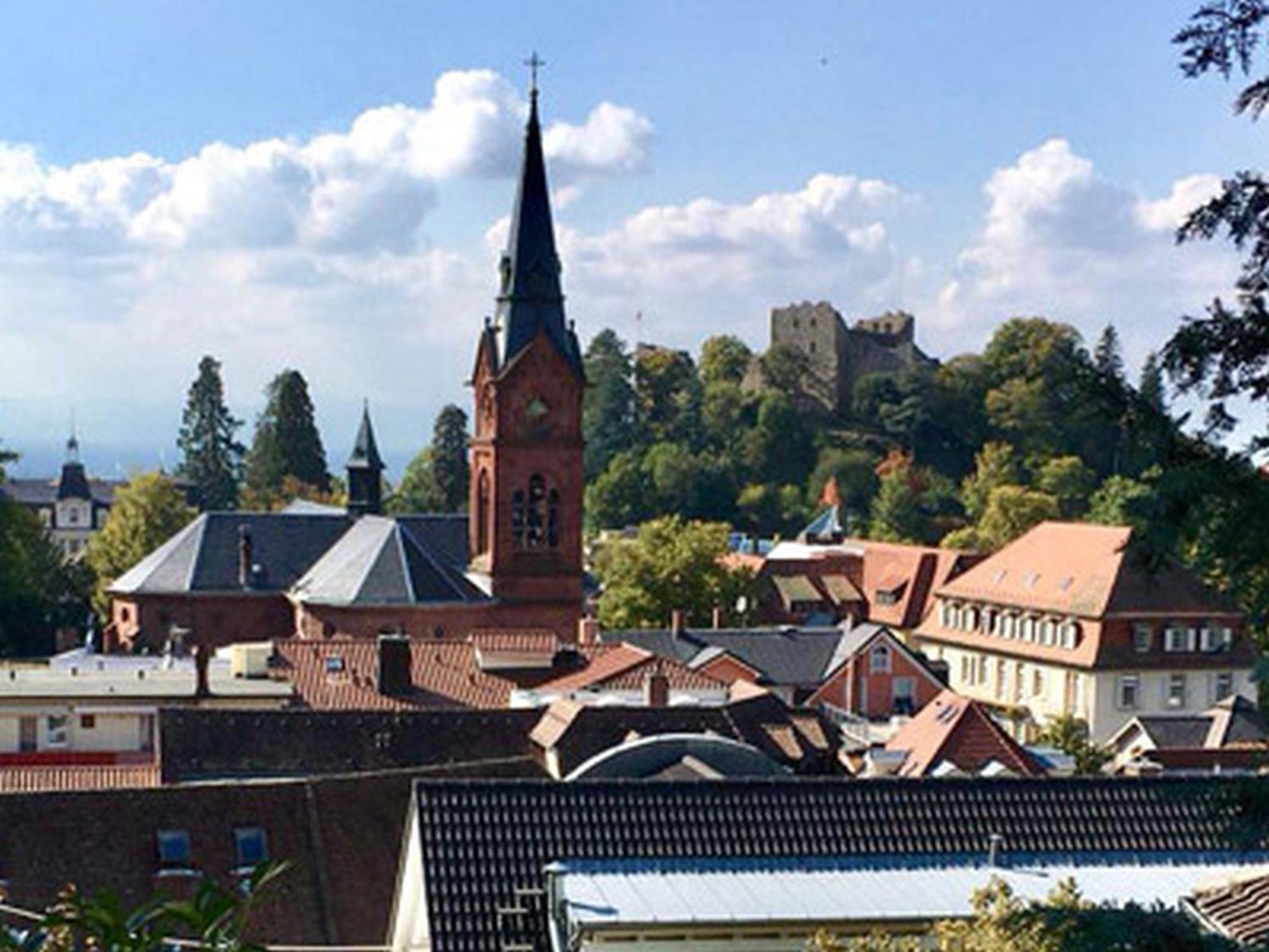 Ferienwohnung Haus Burgblick Badenweiler Exterior foto